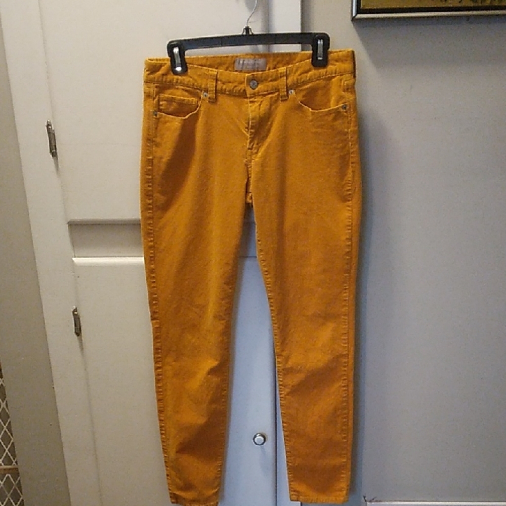 Banana Republic Women's Mustard Skinny Cords